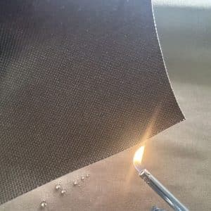 Nylon 1000D Cordura Fabric Waterproof Flame Retardant Pu Coating CPAI-84